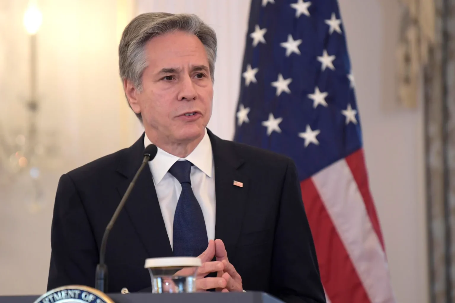 Caricom y EE.UU. se muestran optimistas con el progreso hecho en la reunión sobre Haití El secretario de Estado de Estados Unidos, Antony Blinken