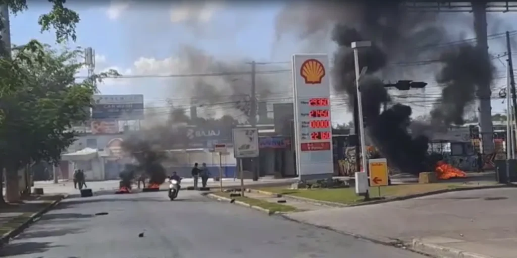 Segundo día, se registran movilizaciones en recinto de la UASD en SFM