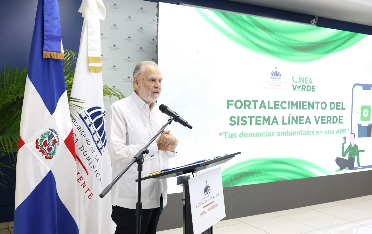 Medio Ambiente presenta la aplicación “Línea Verde” para facilitar denuncias ambientales Medio Ambiente