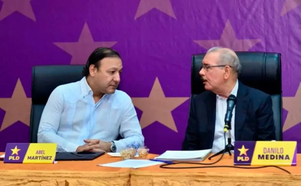 Abel Martínez dice Danilo Medina debe continuar dirigiendo el PLD Abel Martínez y Danilo Medina