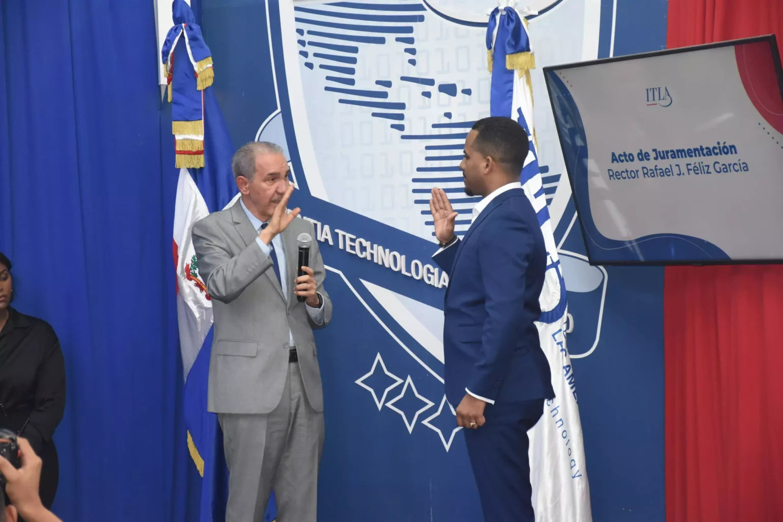 Juramentan a Rafael Féliz como nuevo rector del ITLA Rafael Féliz