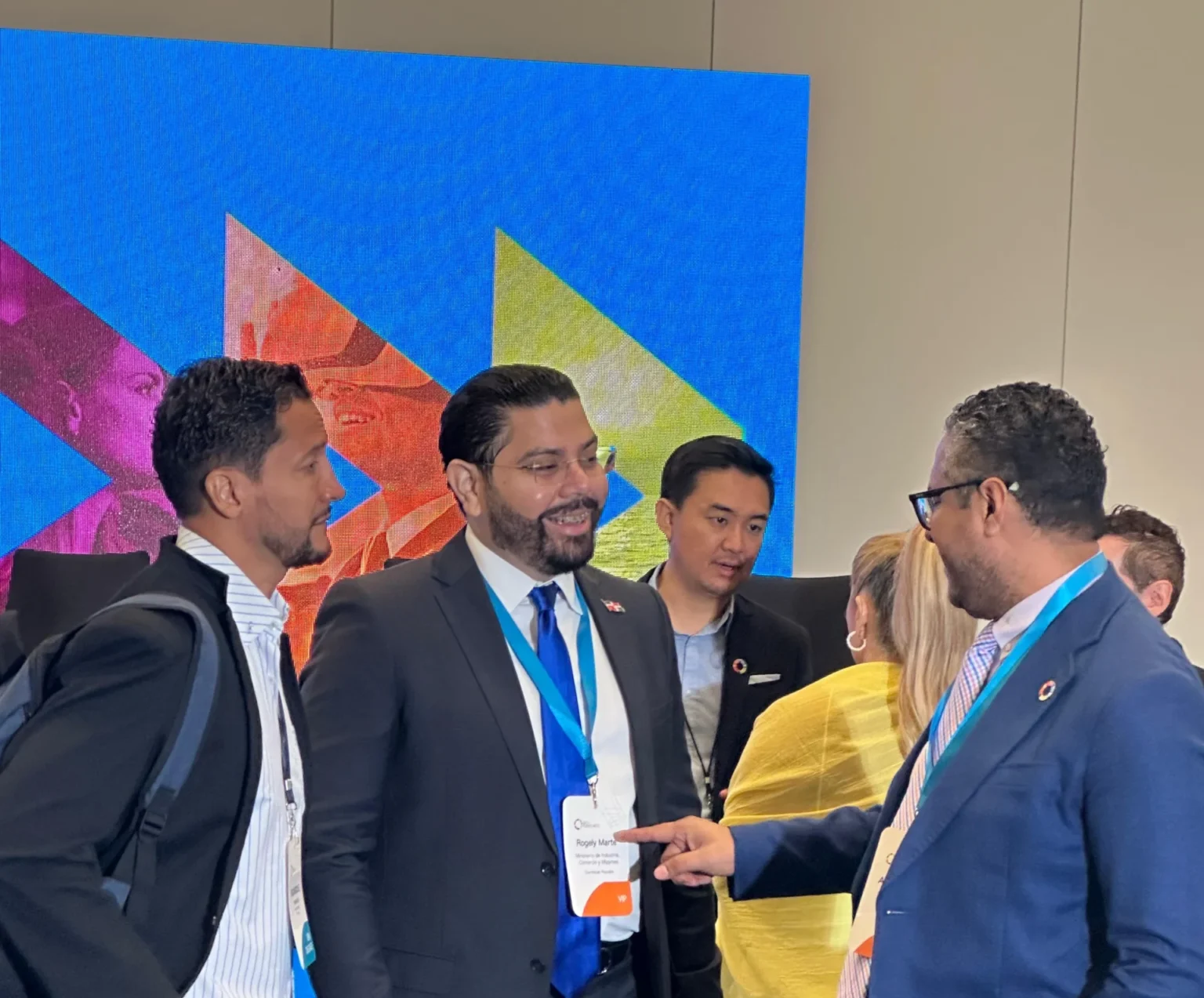 Delegación dominicana en el GEC + Puerto Rico Roger Marte