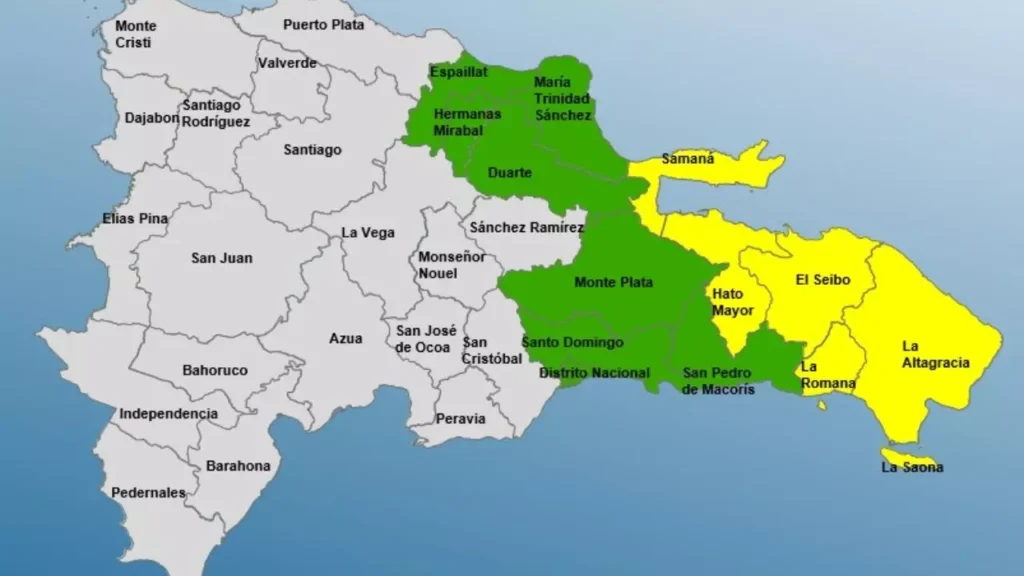 Campo nuboso de Ernesto dejaría lluvias a partir de la noche del martes y la mañana del miércoles