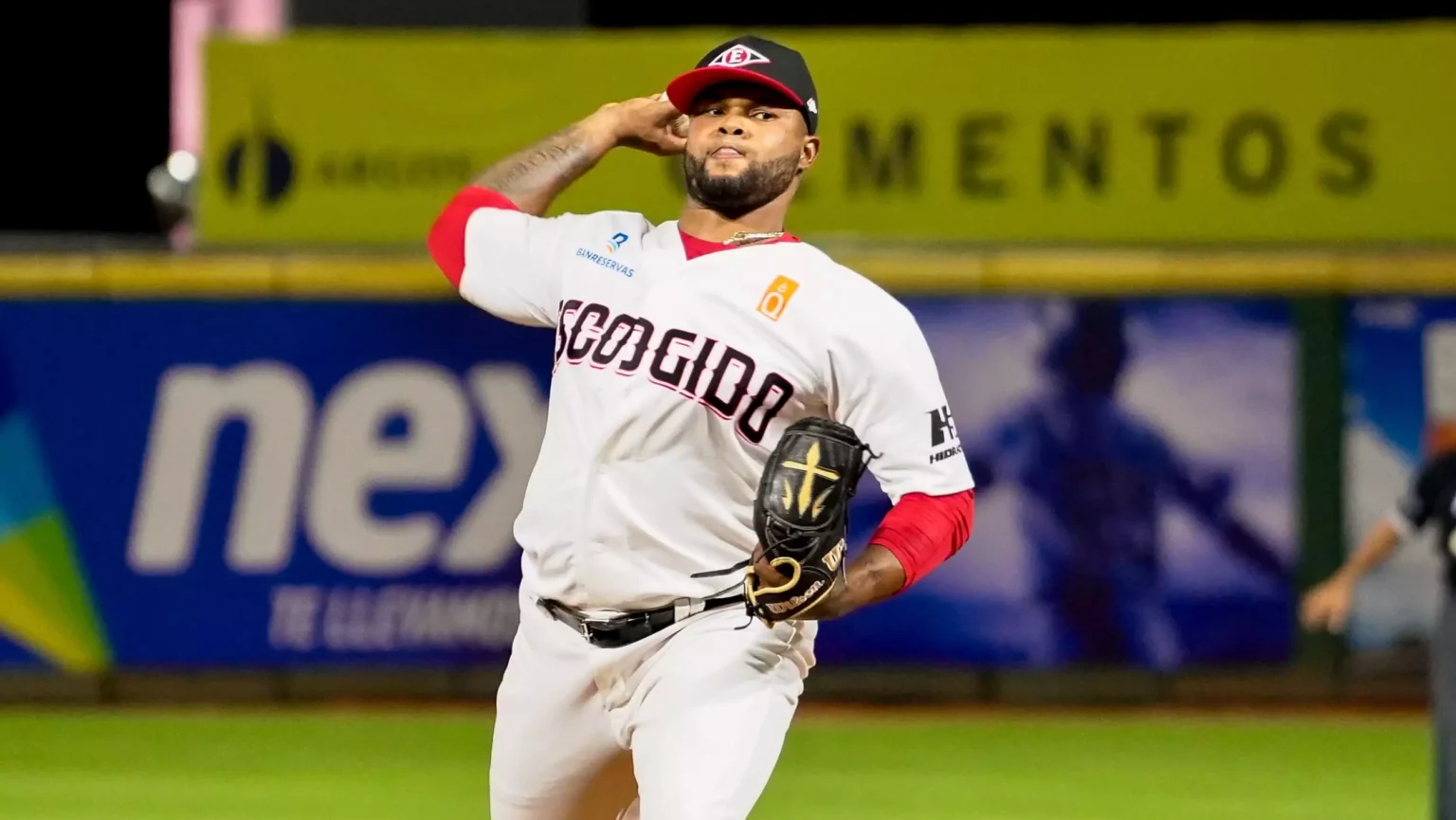 Leones del Escogido se imponen 7-1 a los Gigantes del Cibao con sólida actuación de Colomé Alex Colomé
