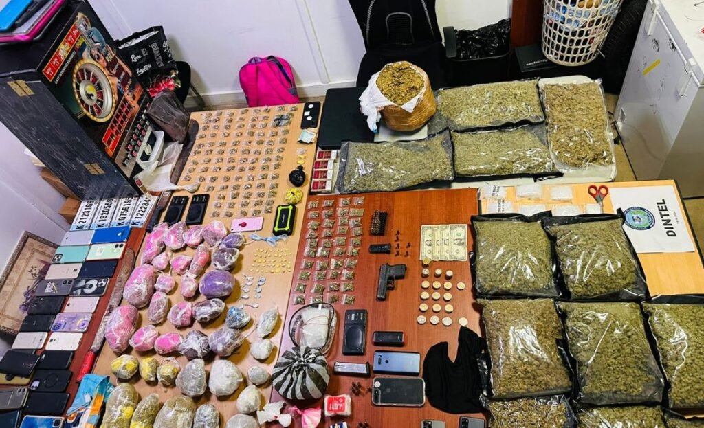 Decomisan más de 9,400 gramos de drogas y detienen a ocho personas en Santiago Decomisan más de 9,400 gramos de drogas y detienen a ocho personas en Santiago