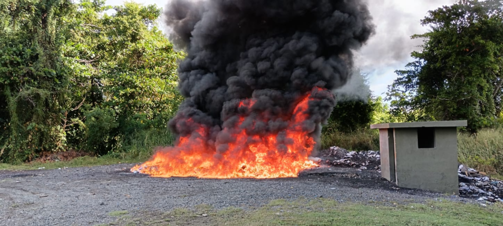 Incineran más de 300 kilogramos de drogas incautados durante en operativos