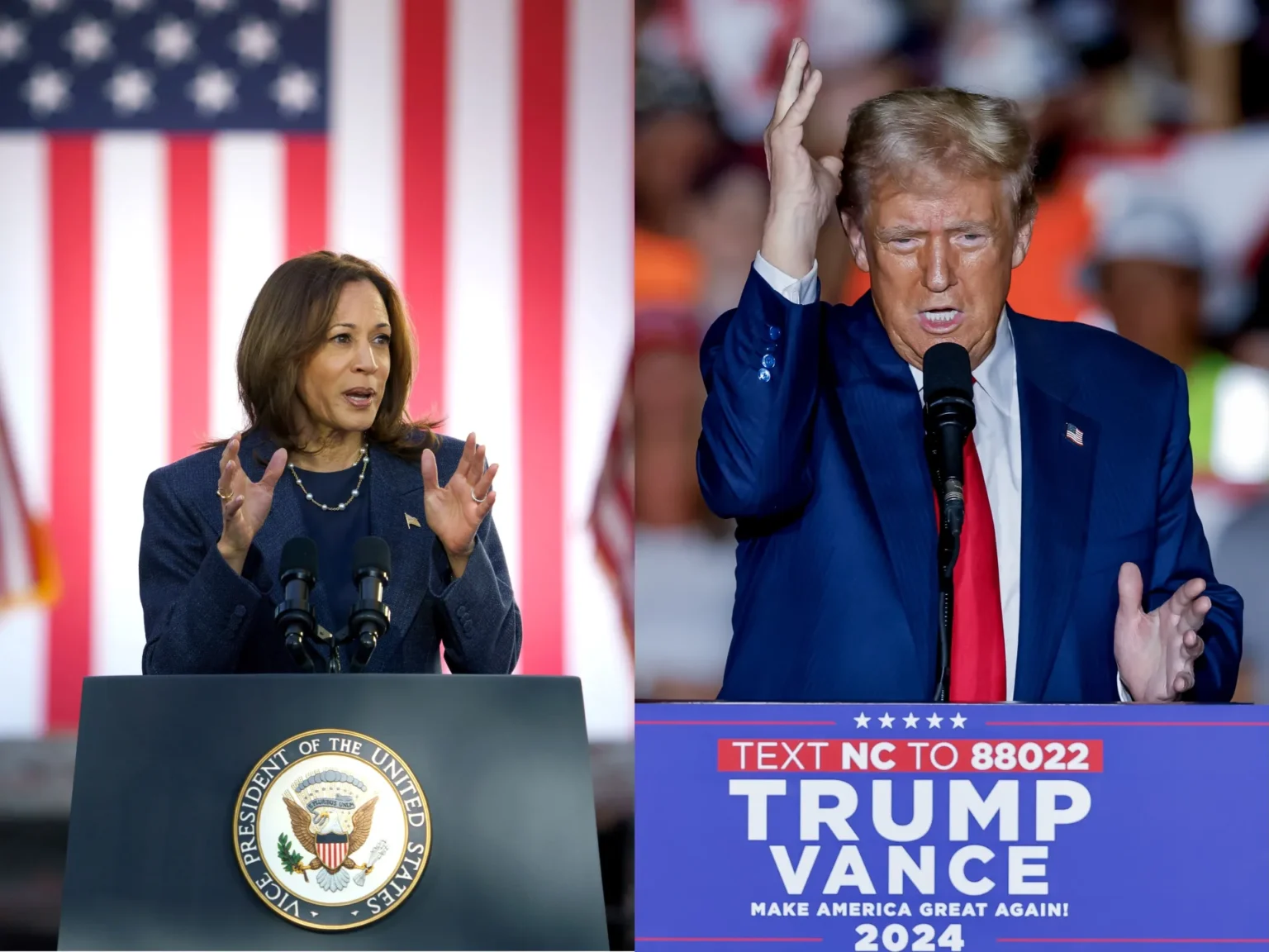 Estas son las propuestas de Kamala Harris y Donald Trump si ganan las elecciones Kamala Harris y Donald Trump