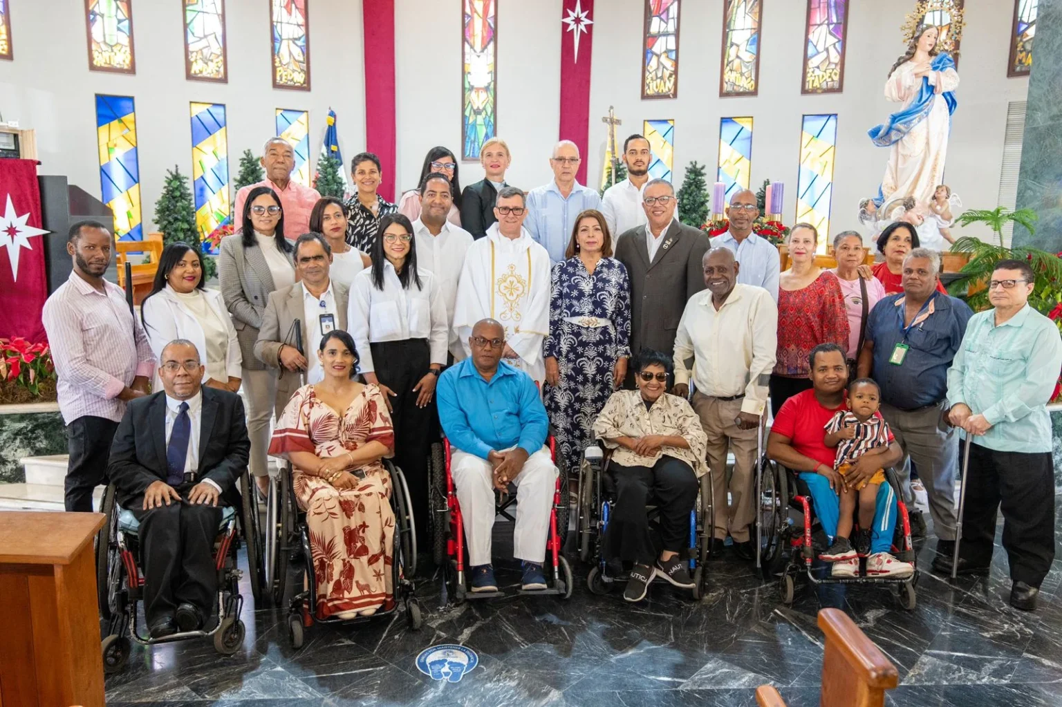 Conadis celebra misa en conmemoración del Día Internacional de las Personas con Discapacidad Conadis
