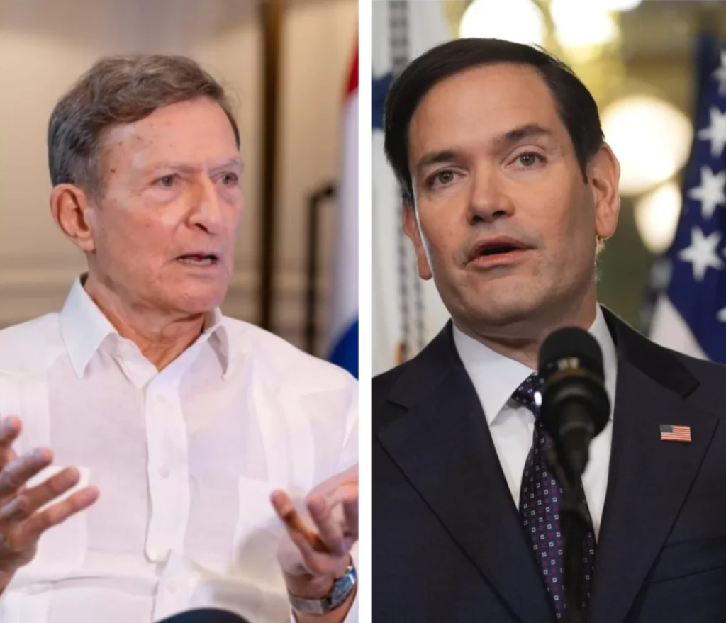 Roberto Álvarez y Marco Rubio