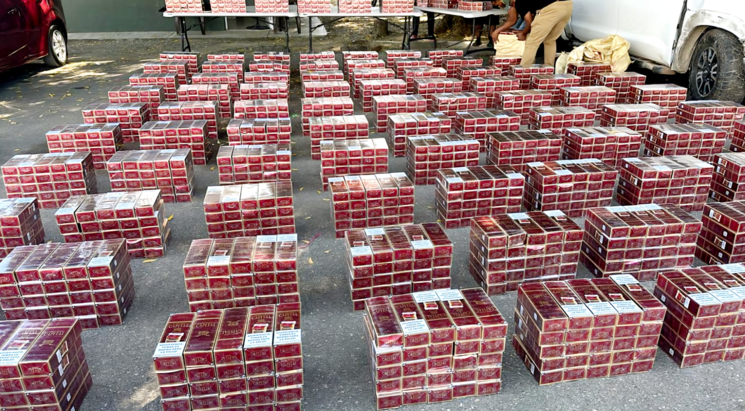 Incautan contrabando de cigarrillos valorado en más de 5 millones de pesos