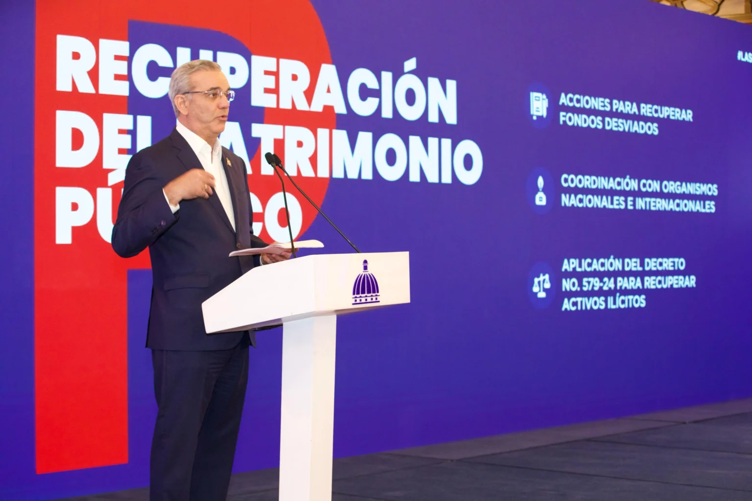 Luis Abinader advierte que acusaciones falsas contra periodistas afectan al país Luis Abinader