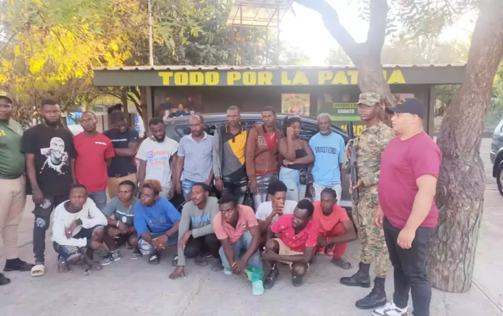 Detienen a 42 haitianos indocumentados en Dajabón y San Juan de la Maguana