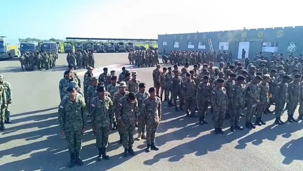 Despliegan 400 soldados en Dajabón contra tráfico ilícito