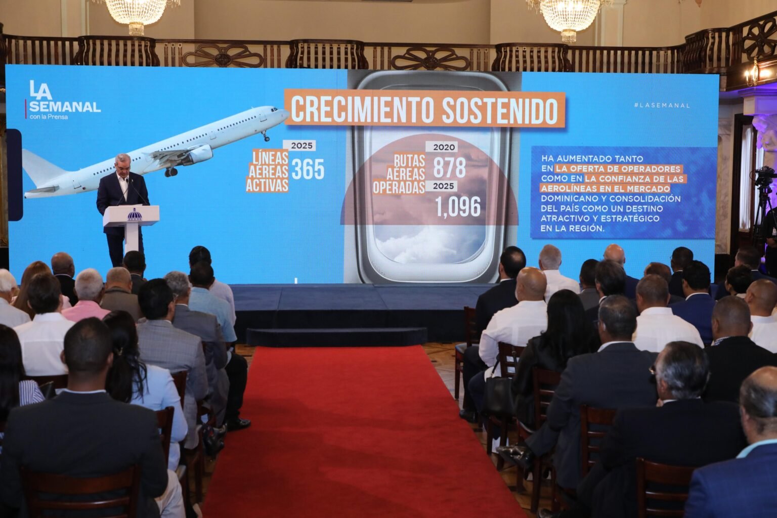 RD se consolida como “hub” aéreo regional