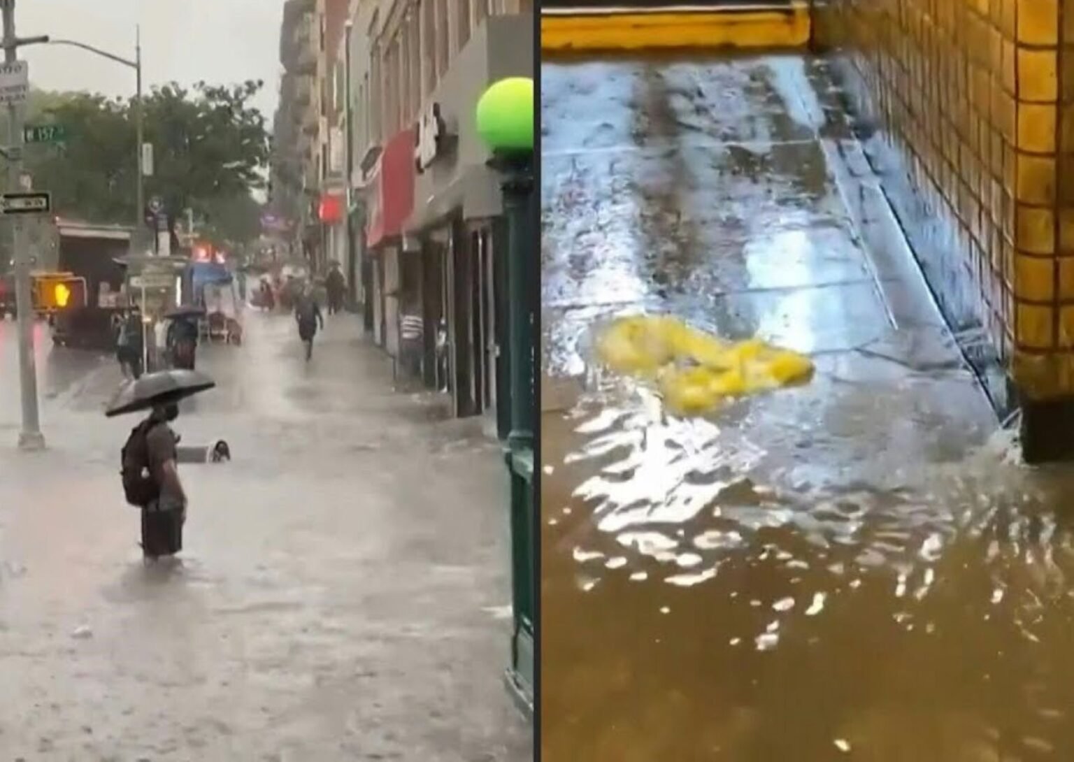 Inundaciones en Nueva York dejan dos muertos