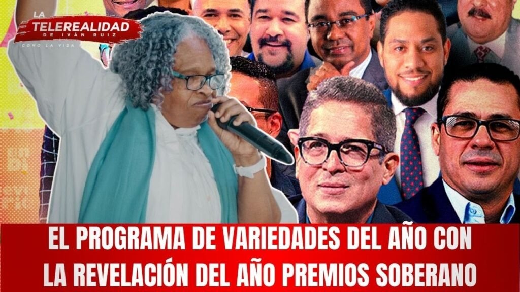 El programa de variedades del año con la revelación del año premios Soberano.