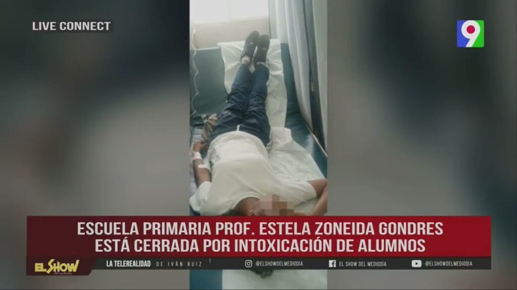 Escuela primaria Prof. Estela Zoneida Gondres está cerrada por intoxicación de alumnos.