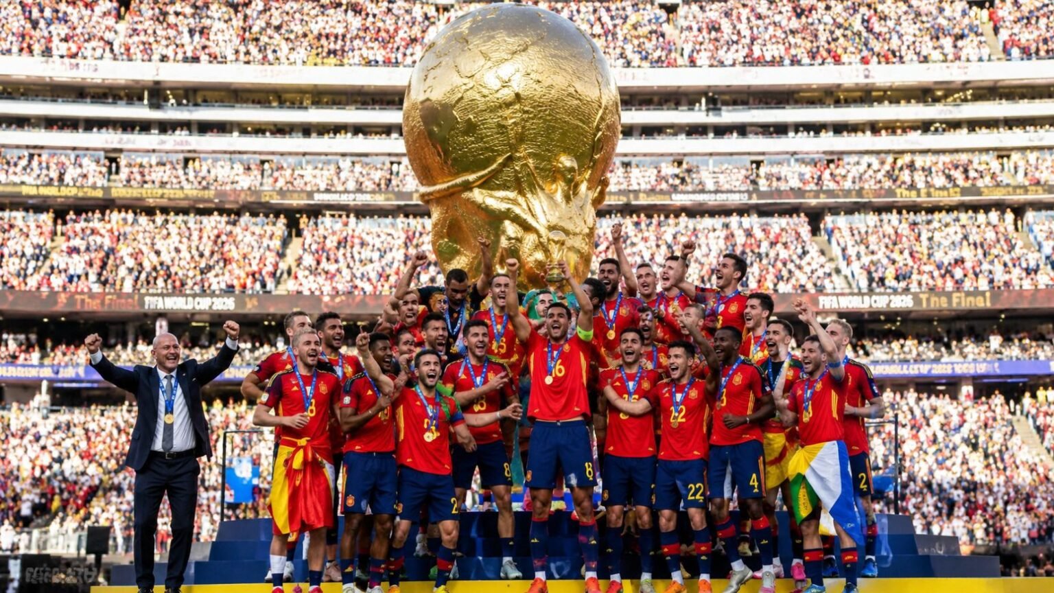 España es campeón del Mundial 2026 tras vencer a Argentina
