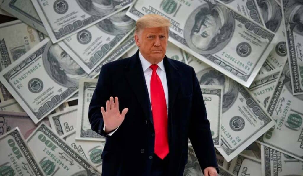 Trump devuelve US$100,000 millones en aranceles